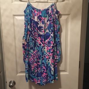 Lilly Pulitzer Off the Shoulder Romper